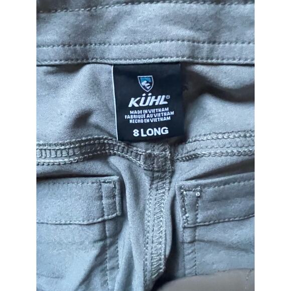 Kuhl Pants Women's 8 Long Trekr Cinch Cargo Outdoor Hiking Stretch 6235 - Picture 4 of 5